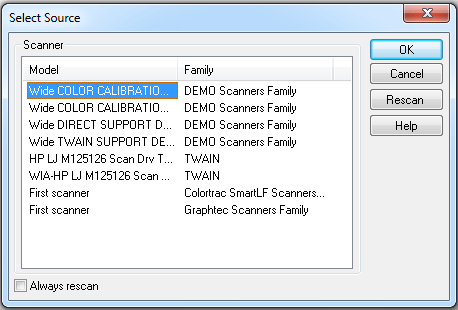 Suitable for all scanner types Suitable for all scanner types